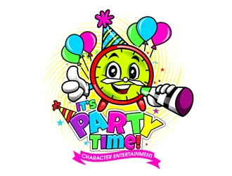 It’s Party Time logo design by DreamLogoDesign