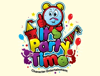 It’s Party Time logo design by logoguy