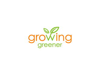 Growing Greener logo design by emyouconcept