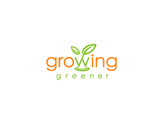 Growing Greener logo design by emyouconcept