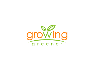 Growing Greener logo design by emyouconcept