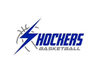 Shockers Basketball logo design by ingepro