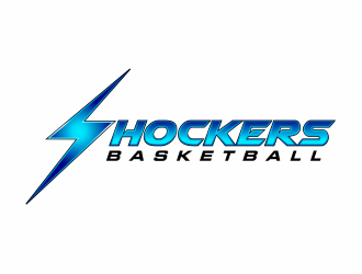 Shockers Basketball logo design by mutafailan