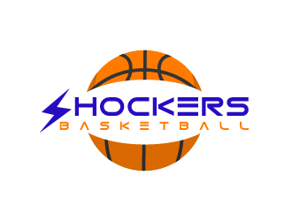 Shockers Basketball logo design by JoeShepherd