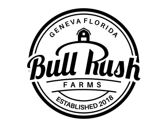 Bull Rush Farms logo design by kopipanas