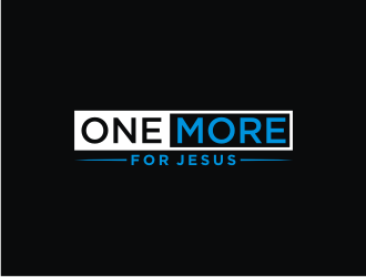 One More For Jesus or 1 More 4 Jesus logo design by bricton
