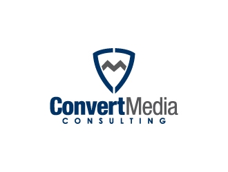 Covert Media Consulting logo design by gipanuhotko