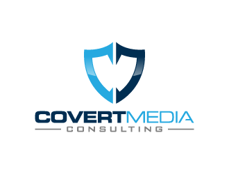 Covert Media Consulting logo design by pencilhand