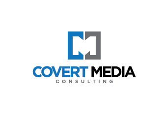 Covert Media Consulting logo design by fajarriza12