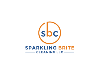 Sparkling Brite Cleaning LLC logo design by bricton