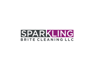 Sparkling Brite Cleaning LLC logo design by bricton