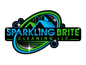 Sparkling Brite Cleaning LLC logo design by fantastic4