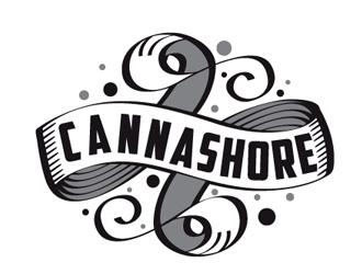 CannaShore logo design by logoguy