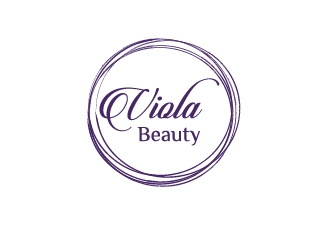 Viola Beauty logo design by Marianne