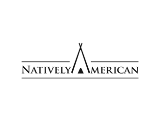 Natively American logo design by alby
