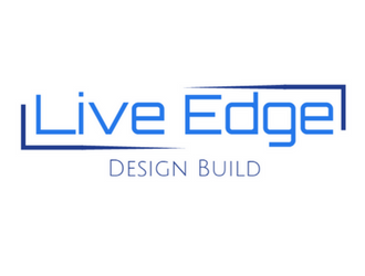 Live Edge Design Build logo design by MMMZ