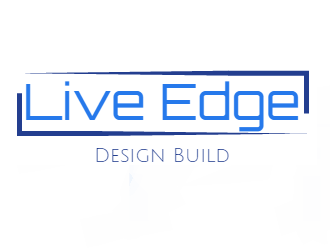 Live Edge Design Build logo design by MMMZ