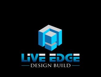 Live Edge Design Build logo design by tec343