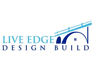 Live Edge Design Build logo design by aqibahmed
