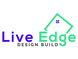 Live Edge Design Build logo design by aqibahmed