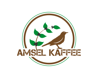 Amsel Kaffee logo design by tukangngaret