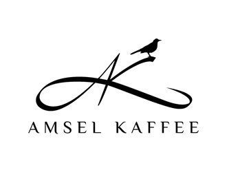Amsel Kaffee logo design by Coolwanz