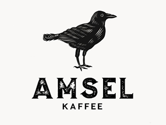 Amsel Kaffee logo design by Optimus