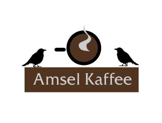 Amsel Kaffee logo design by ElonStark