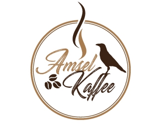 Amsel Kaffee logo design by usashi