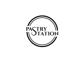 Pastry Station logo design by Renaker