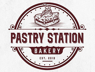 Pastry Station logo design by Optimus