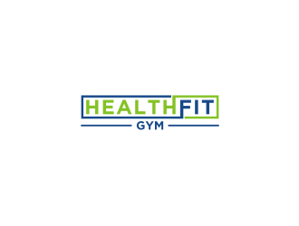 HealthFit Gym  logo design by bricton
