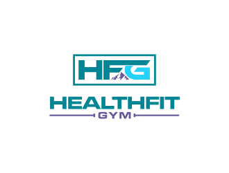HealthFit Gym  logo design by ammad
