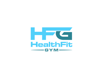 HealthFit Gym  logo design by johana