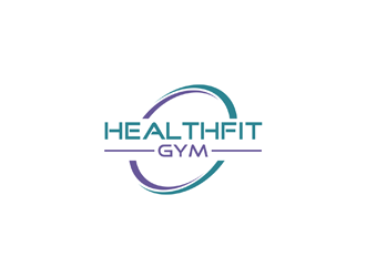 HealthFit Gym  logo design by johana