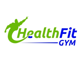 HealthFit Gym  logo design by aqibahmed