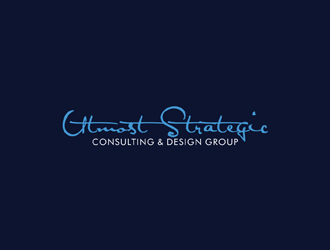 Utmost Strategic Consulting & Design Group logo design by alby
