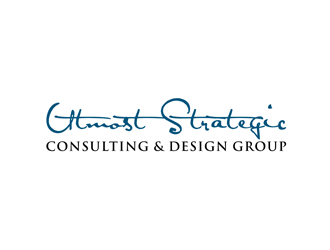 Utmost Strategic Consulting & Design Group logo design by bomie