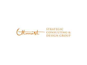Utmost Strategic Consulting & Design Group logo design by bricton