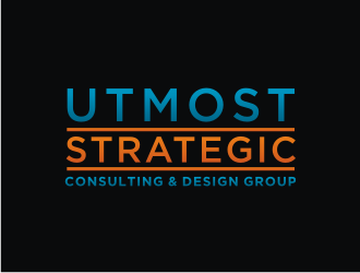 Utmost Strategic Consulting & Design Group logo design by bricton