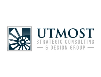 Utmost Strategic Consulting & Design Group logo design by akilis13