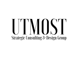 Utmost Strategic Consulting & Design Group logo design by rykos