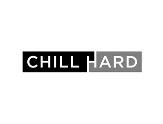 CHILL HARD  logo design by bomie