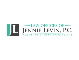 Law Offices of Jennie Levin, P.C.    Personal Injury Specialists logo design by oke2angconcept