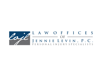 Law Offices of Jennie Levin, P.C.    Personal Injury Specialists logo design by BlessedArt