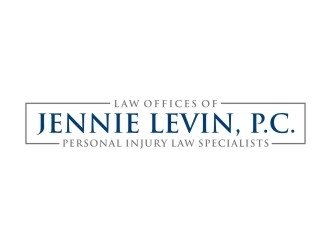 Law Offices of Jennie Levin, P.C.    Personal Injury Specialists logo design by agil