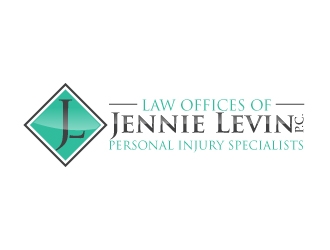 Law Offices of Jennie Levin, P.C.    Personal Injury Specialists logo design by uttam