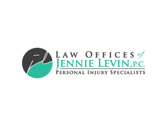 Law Offices of Jennie Levin, P.C.    Personal Injury Specialists logo design by mhala
