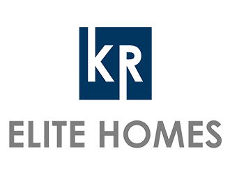 KR Elite Homes  logo design by blackcane