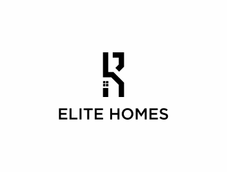 KR Elite Homes  logo design by hopee